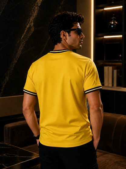 ZAYDANS Premium Yellow Signature T-Shirt