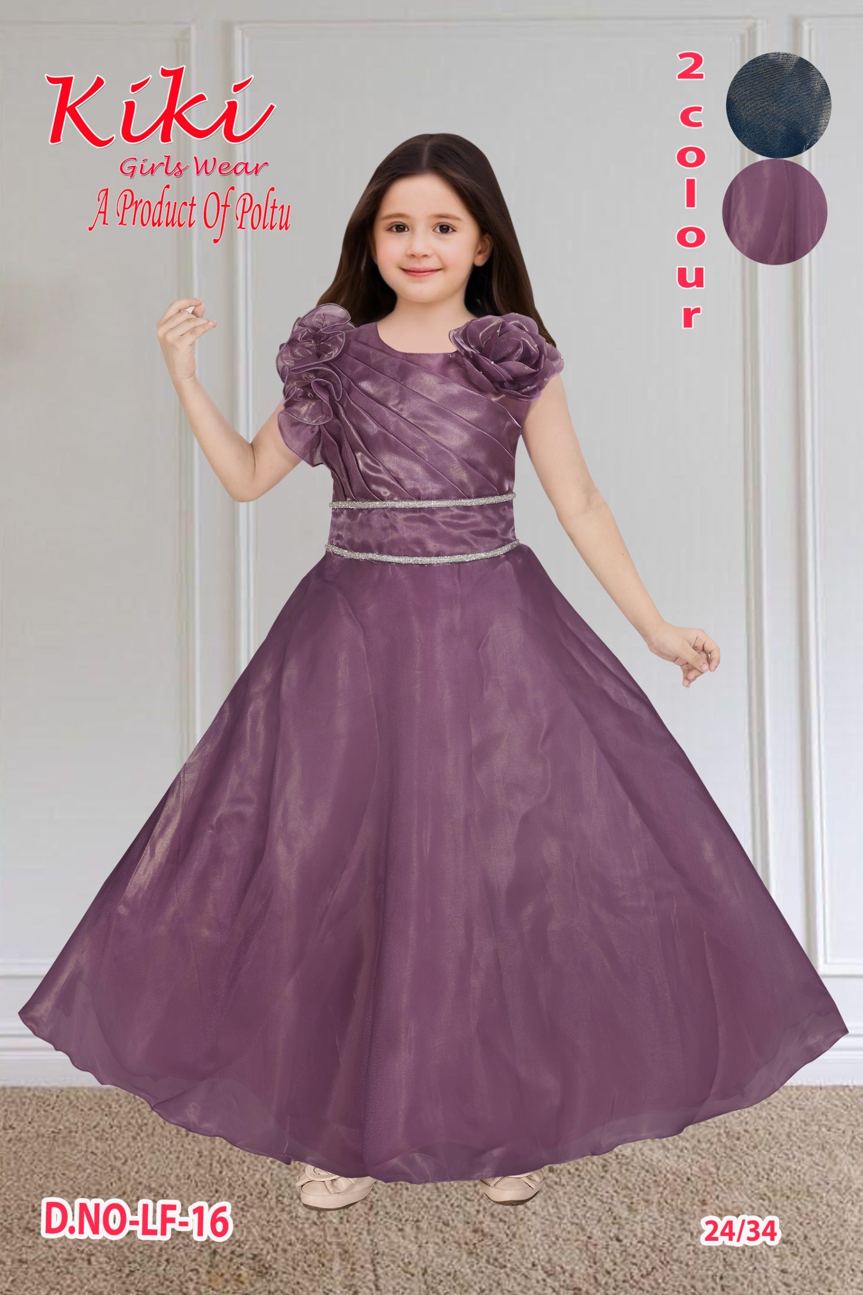 Kiki Girls Premium Party Gown – LF-16 (24/34)