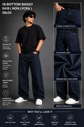 Premium  Baggy Jeans – Non Lycra Denim | Oversized Fit