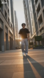 Premium  Baggy Jeans – Non Lycra Denim | Oversized Fit